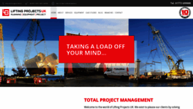 What Liftingprojects.com website looked like in 2019 (4 years ago)
