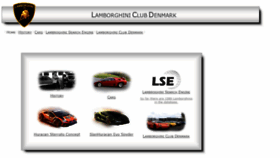 What Lambo.dk website looked like in 2019 (4 years ago)