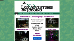 What Lavalodging.com website looked like in 2019 (4 years ago)