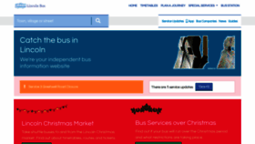 What Lincolnbus.co.uk website looked like in 2019 (4 years ago)