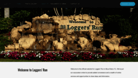 What Loggersrun.com website looked like in 2019 (4 years ago)