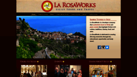 What Larosaworks.com website looked like in 2019 (4 years ago)