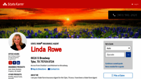 What Lindarowetyler.com website looked like in 2019 (4 years ago)
