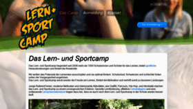 What Lern-und-sportcamp.de website looked like in 2019 (4 years ago)