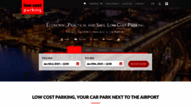 What Lowcostparking.pt website looked like in 2019 (4 years ago)