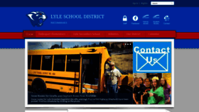 What Lyleschools.org website looked like in 2019 (4 years ago)