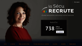 What Lasecurecrute.fr website looked like in 2019 (4 years ago)