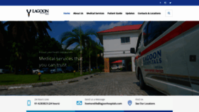 What Lagoonhospitals.com website looked like in 2019 (4 years ago)