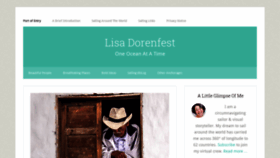 What Lisadorenfest.com website looked like in 2019 (4 years ago)