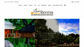 What Luxerecess.com website looked like in 2019 (4 years ago)