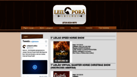 What Leilopora.com.br website looked like in 2019 (4 years ago)