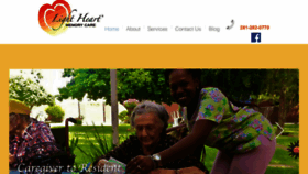 What Lightheartmemorycare.com website looked like in 2019 (4 years ago)