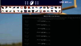 What Live-nfl.net website looked like in 2019 (4 years ago)