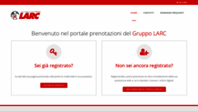 What Larcservizi.it website looked like in 2019 (4 years ago)