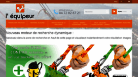 What Lequipeur.fr website looked like in 2019 (4 years ago)