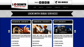 What Locksmithdubai.net website looked like in 2019 (4 years ago)