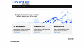 What Liquidleft.com website looked like in 2019 (4 years ago)