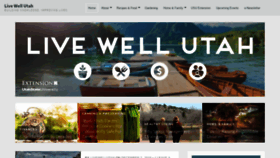 What Livewellutah.org website looked like in 2019 (4 years ago)