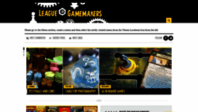 What Leagueofgamemakers.com website looked like in 2019 (4 years ago)