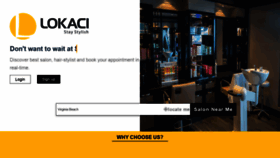 What Lokaci.com website looked like in 2019 (4 years ago)