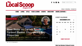 What Localscoopmagazine.com website looked like in 2019 (4 years ago)