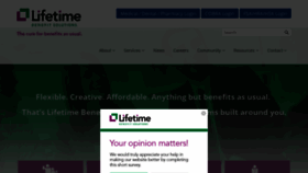 What Lifetimebenefitsolutions.com website looked like in 2019 (4 years ago)