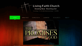 What Livingfaithchurch.tv website looked like in 2019 (4 years ago)