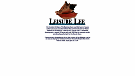 What Leisurelee.com website looked like in 2019 (4 years ago)