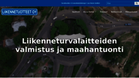 What Liikennetuotteet.fi website looked like in 2019 (4 years ago)