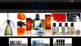 What Landeint.com website looked like in 2019 (5 years ago)