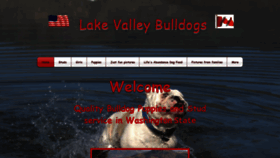 What Lakevalleybulldogs.org website looked like in 2019 (4 years ago)