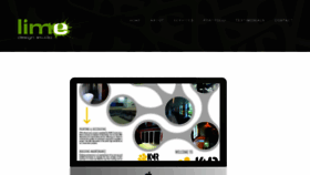 What Limedesignstudio.co.uk website looked like in 2019 (6 years ago)