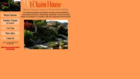 What Lchaimhouse.com website looked like in 2019 (4 years ago)