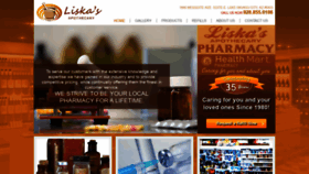 What Liskasapothecary.com website looked like in 2019 (4 years ago)