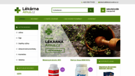 What Lekarna-almus.cz website looked like in 2019 (4 years ago)