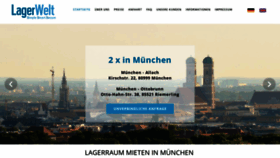 What Lagerraum-mieten-muenchen.de website looked like in 2019 (4 years ago)
