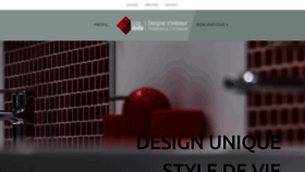 What Lisadesigner.ca website looked like in 2019 (4 years ago)