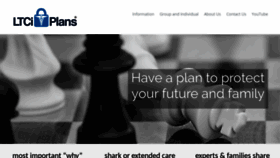 What Ltciplans.com website looked like in 2019 (4 years ago)