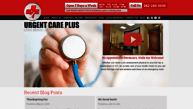 What Lburgentcare.com website looked like in 2019 (4 years ago)