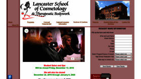 What Lancasterschoolofcosmetology.com website looked like in 2019 (4 years ago)