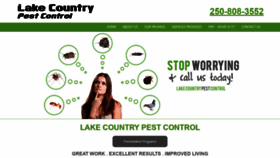 What Lakecountrypestcontrol.com website looked like in 2019 (4 years ago)