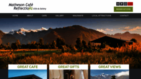 What Lakematheson.com website looked like in 2019 (4 years ago)
