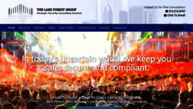 What Lakeforestgroup.com website looked like in 2019 (4 years ago)