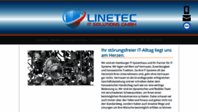 What Linetec.de website looked like in 2019 (4 years ago)