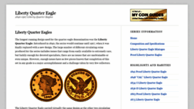 What Libertyquartereagle.com website looked like in 2019 (4 years ago)