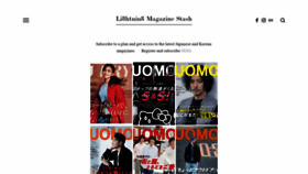 What Li8htnin8magazinestash.com website looked like in 2019 (4 years ago)
