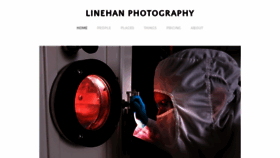 What Linehanphotography.com website looked like in 2019 (4 years ago)