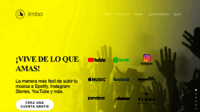 What Limbodigital.com website looked like in 2019 (4 years ago)