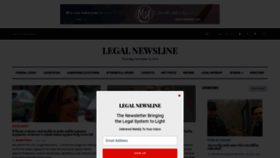 What Legalnewsline.com website looked like in 2019 (4 years ago)
