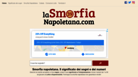 What Lasmorfianapoletana.com website looked like in 2019 (4 years ago)